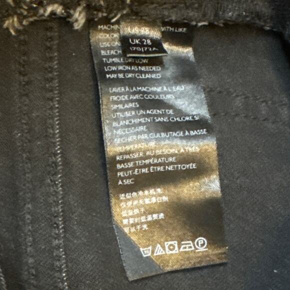 Anthropologie Pilcro and the Letterpress Ankle zip high-rise denim legging SZ 28 - Picture 10 of 13